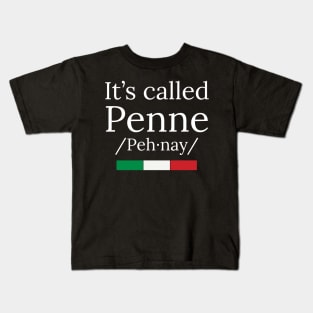 it's called pasta penne Kids T-Shirt